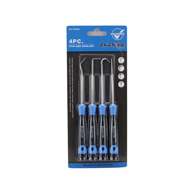 4-delige plastic doosverpakking Pick & Hook Set