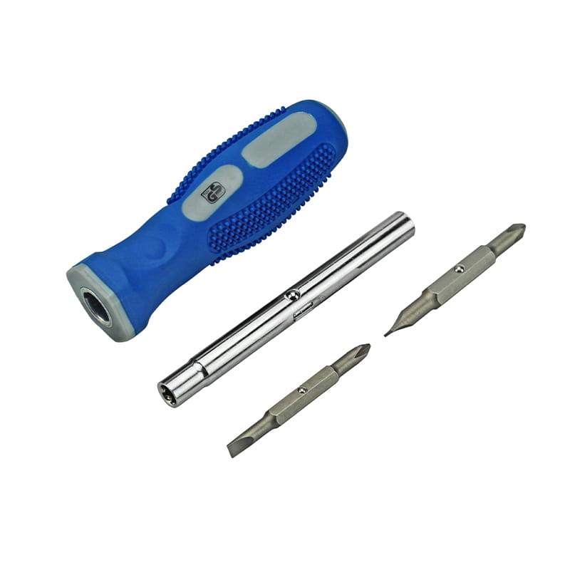 6-in-1 dubbelzijdige CRV-schroevendraaierbitset