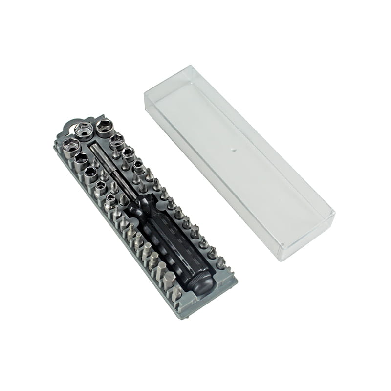 38-delige Phillips Pozidriv Torx Hex CRV-bitset